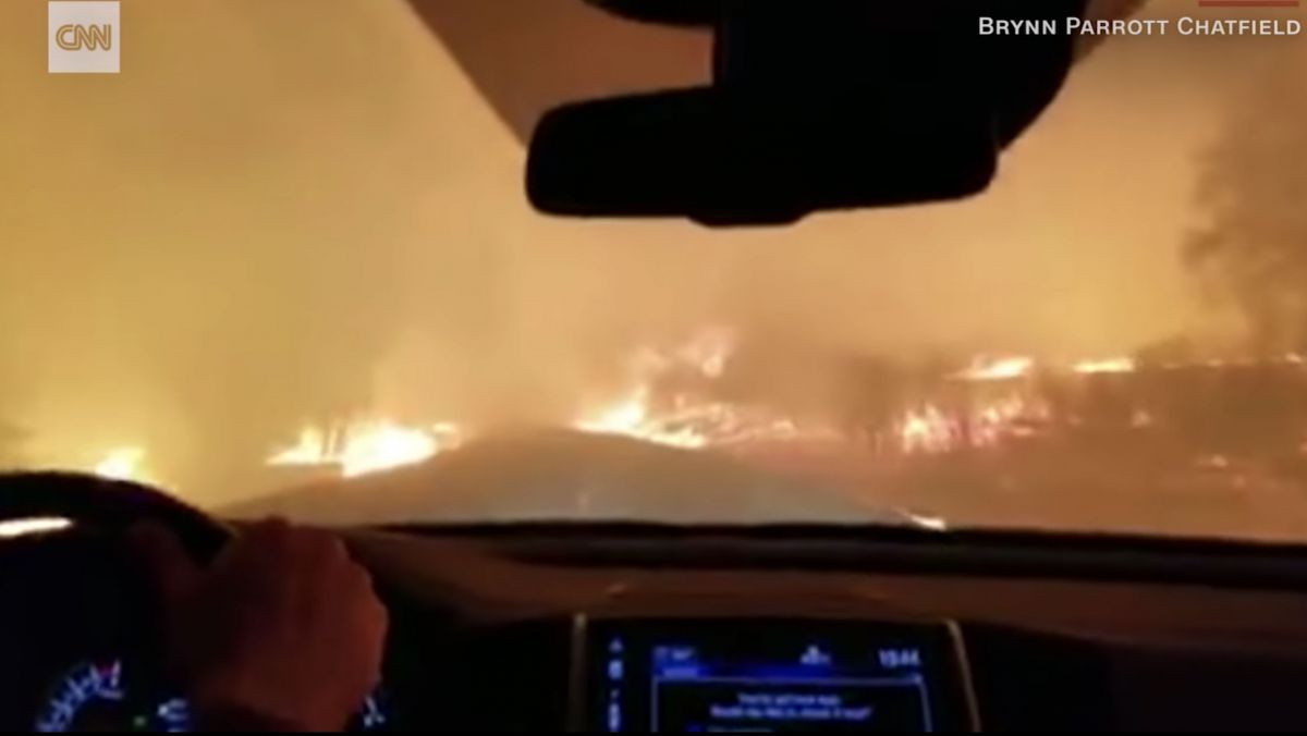 VIDEO. Ziua în care paradisul s-a transformat în iad. Imagini dramatice din Paradise, orașul distrus în totalitate de incendiile din California