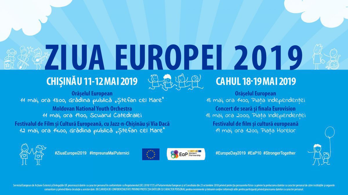 Ziua Europei vine cu un program plin pentru iubitorii de film și muzică bună, dar și pentru cei care apreciază bucătăria europeană