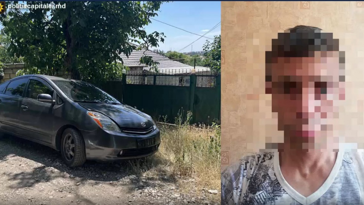 A furat un automobil pentru a se plimba cu el. Făptașul, reținut
