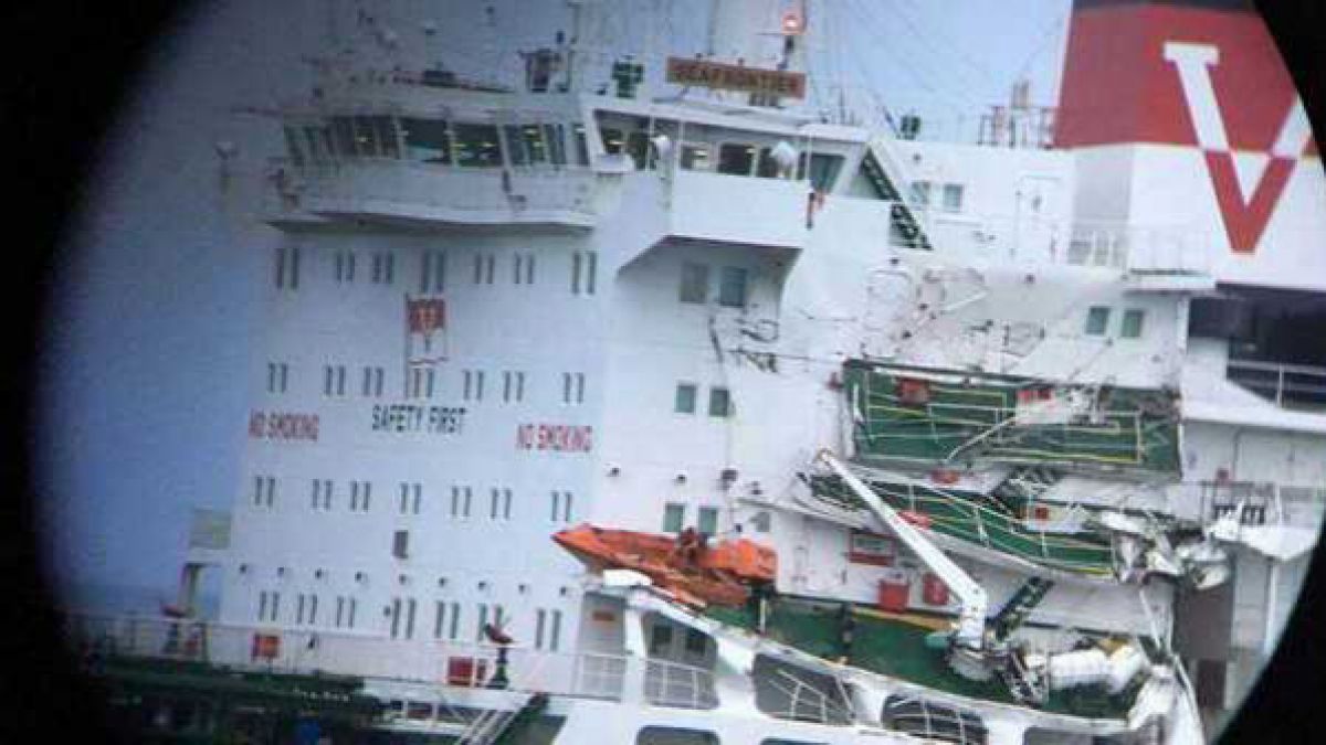 Accident dintre un petrolier și navă-cargo pe Canalul Mânecii