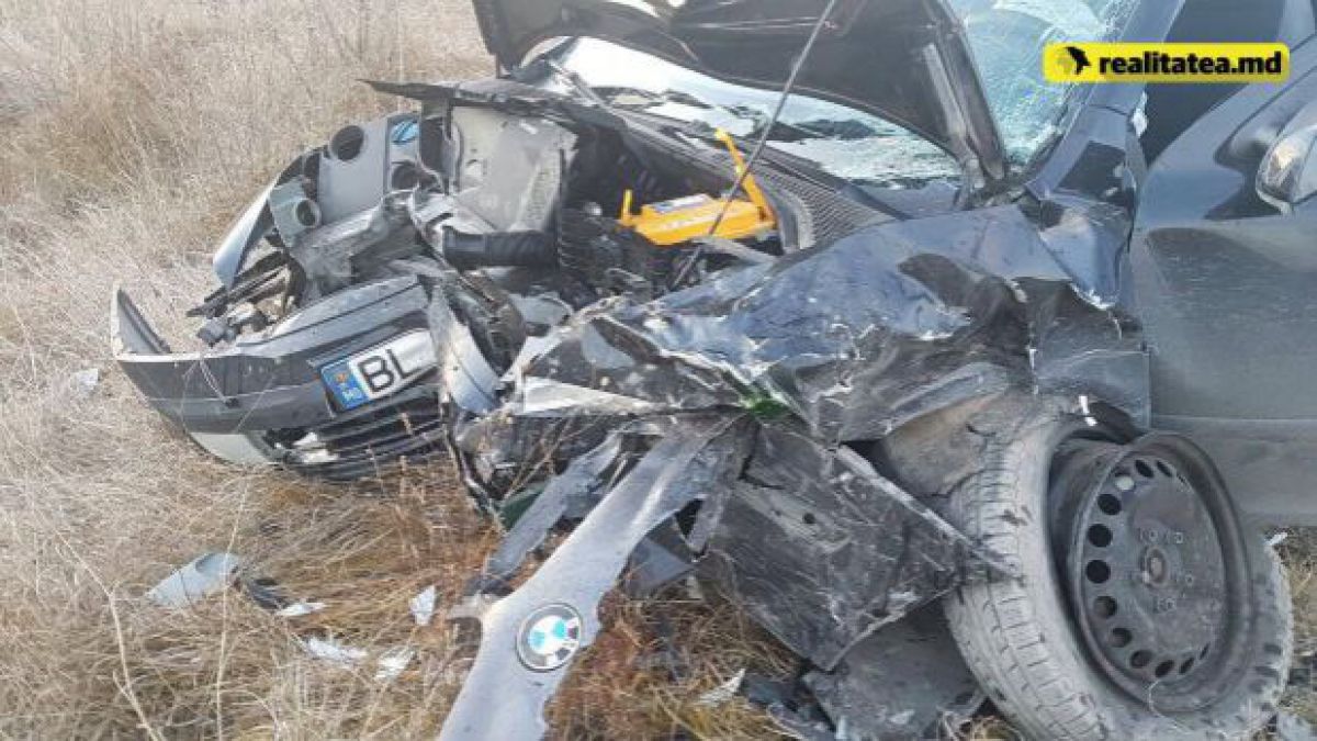 Accident violent cu implicarea a trei automobile, în raionul Călărași