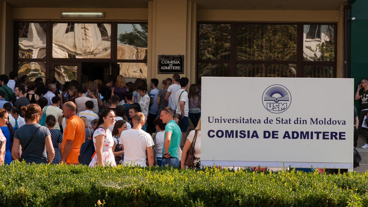 Admiterea se va face după reguli noi la USM: etapele vor avea loc în aceeași perioadă, iar unele dosare vor putea fi depuse online