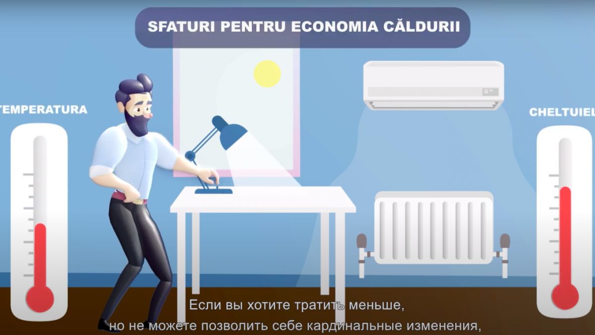 Cum să reducem costurile de încălzire în oficiu. Sfaturi practice de la Agenția pentru Eficiență Energetică (VIDEO)
