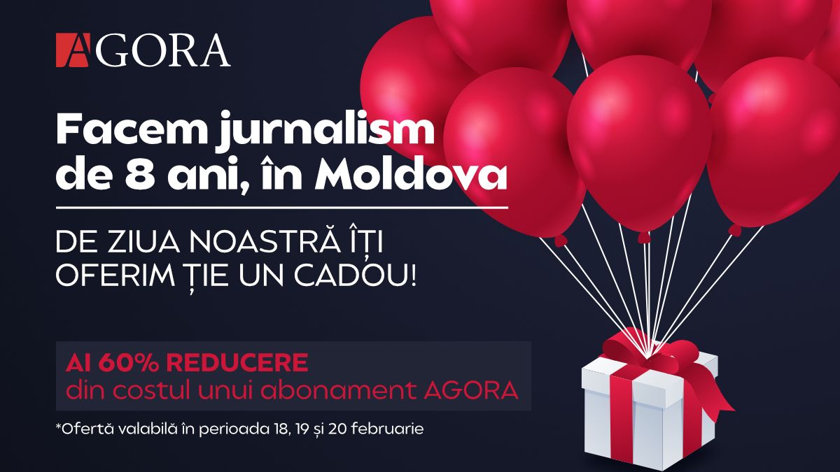 AGORA HAPPY BIRTHDAY WEEKEND: 60% reducere la abonamentele AGORA