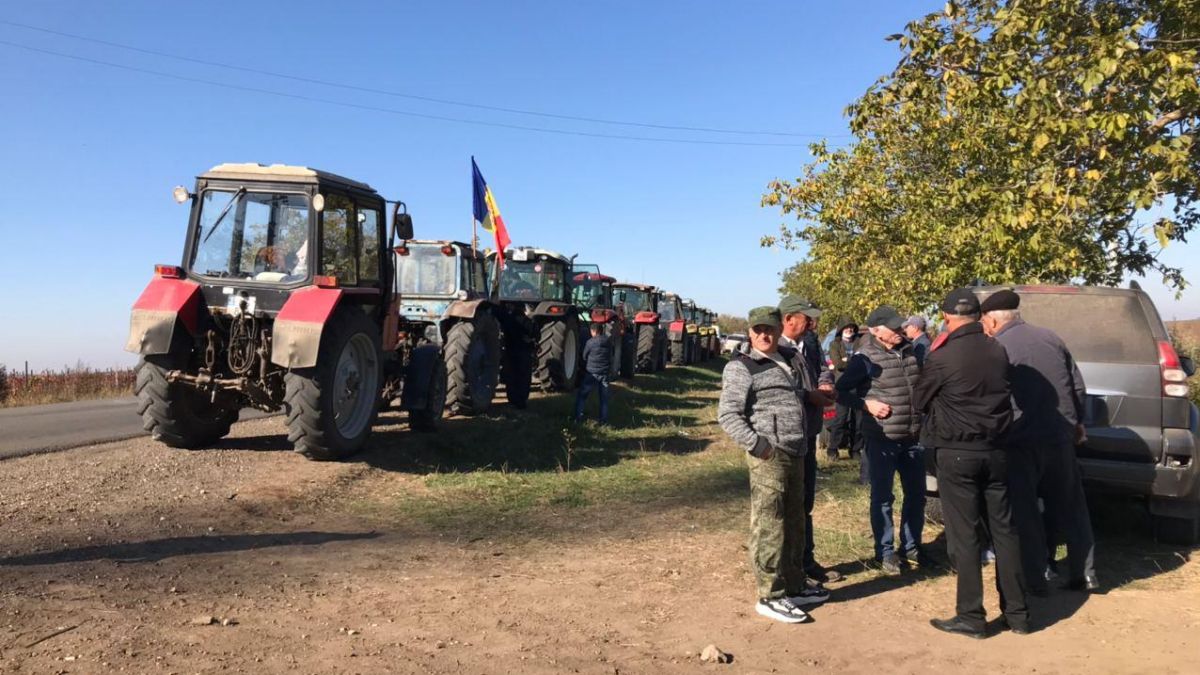 Agricultorii au ieșit din nou în stradă: „Durerile și seceta din această vară ne-au adus aici” (VIDEO)