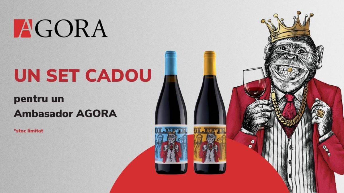 Alegi Cupaj Democratic sau Conservator? Chateau Cristi și AGORA îți mulțumește că ești ambasador cu un set de vinuri bune