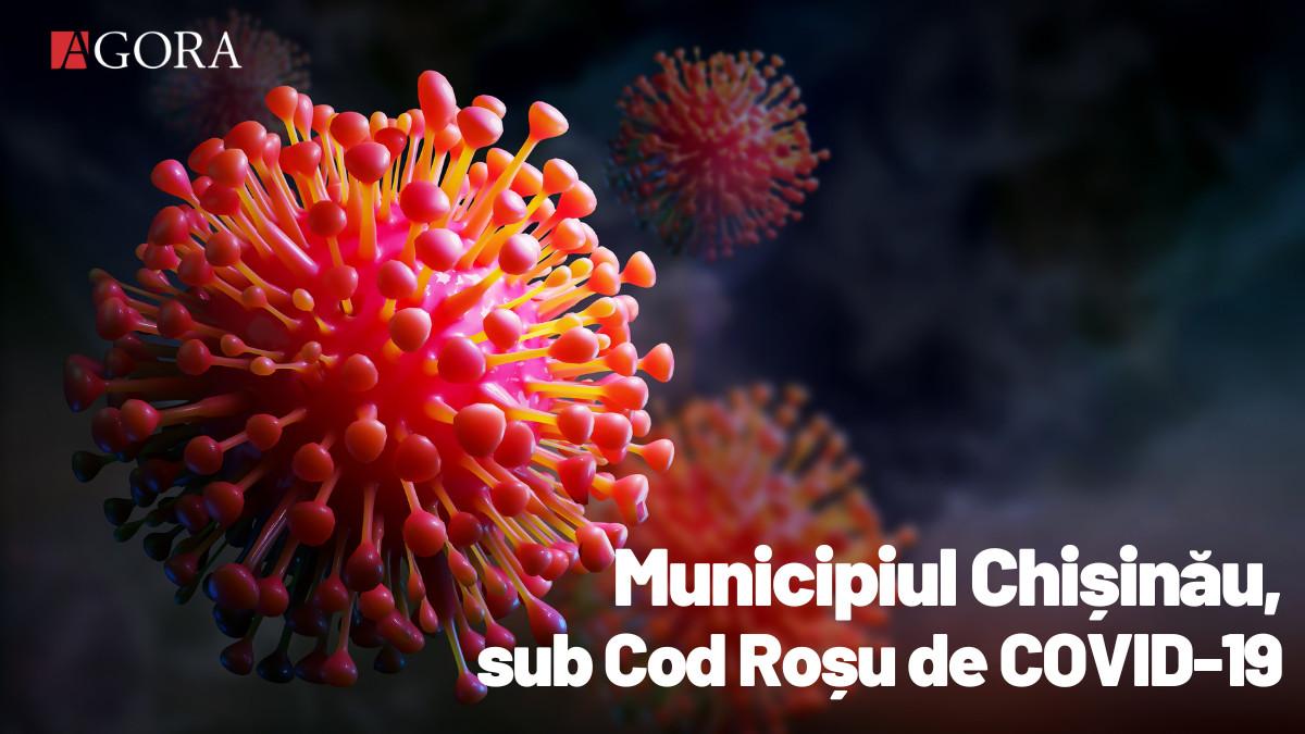 Alertă în sănătate: Municipiul Chișinău este sub Cod Roșu de COVID-19