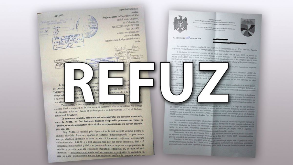 ANRE a refuzat cererea a 3000 de oameni de a micșora tarifele la energie electrică și gaze