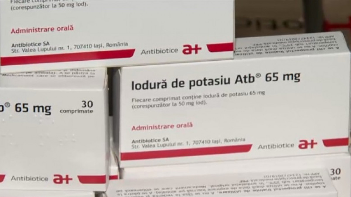 ANSP neagă informațiile prezentate de Gîlca despre pastilele de Iodură de potasiu: Medicamentele se află în Centrele de Sănătate Publică