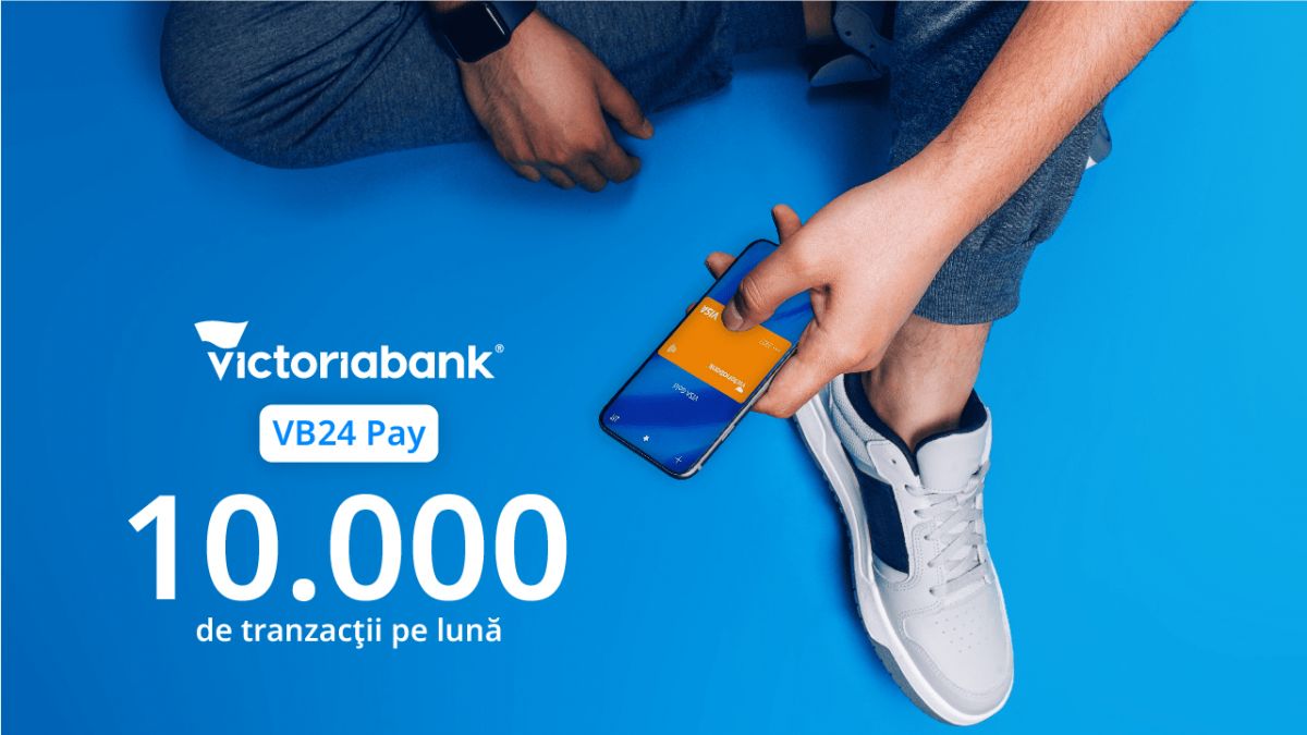 Aplicația VB24 Pay a fost folosită în acest an aproape dublu faţă de aceeași perioadă a anului trecut