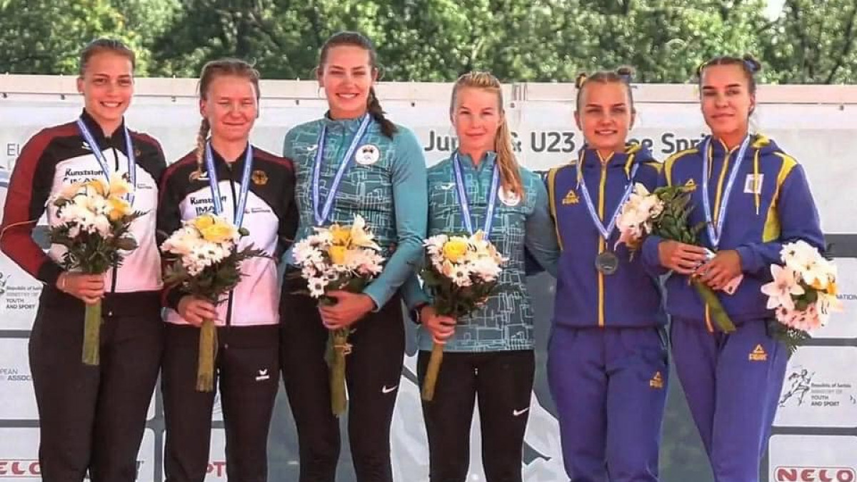 Aur pentru Moldova la Campionatul European Under 23 de canoe. Performanța campioanelor Daniela Cociu și Maria Olărașu