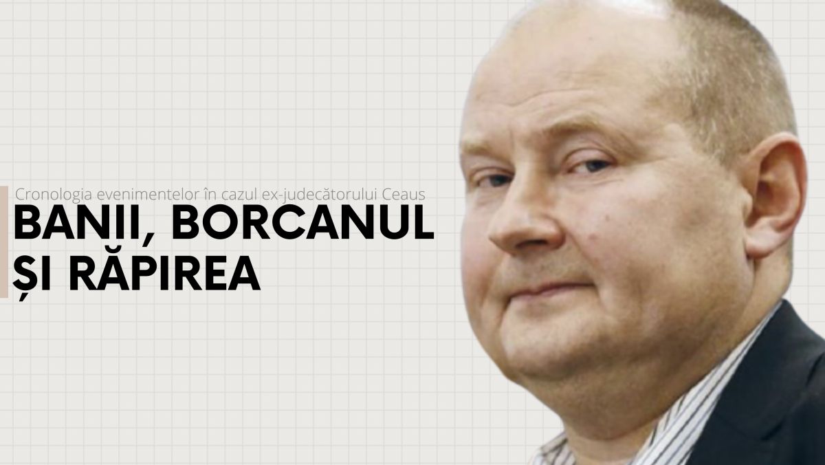 Banii, borcanul și răpirea: Cronologia evenimentelor în cazul ex-judecătorului Ceaus