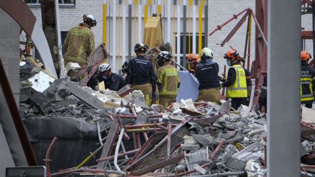 Bilanțul tragic al prăbușirii clădirii din Belgia: Cinci oameni au decedat, printre care un moldovean