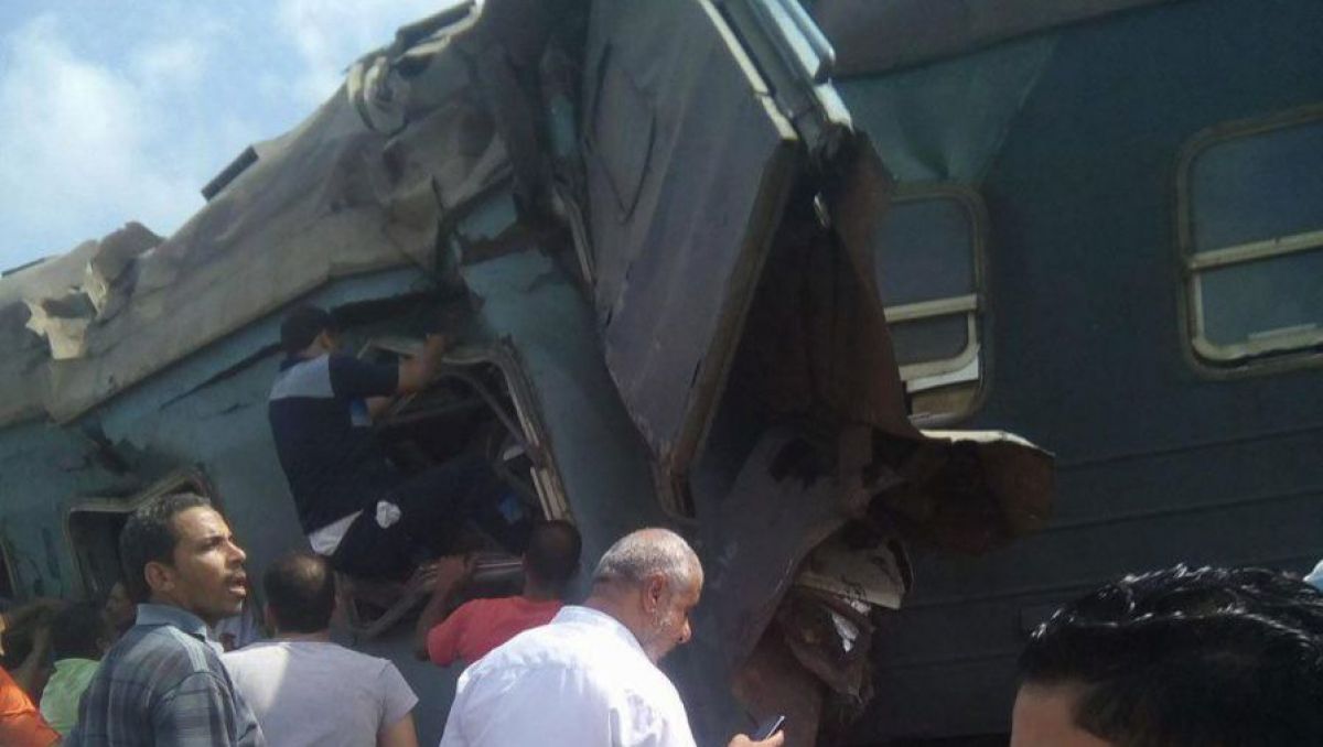 Bilanțul tragediei feroviare din apropierea orașului Alexandria, Egipt, a ajuns la 49 de morți