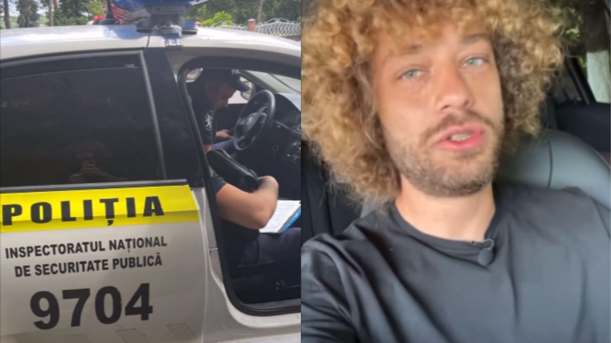 Bloggerul rus Ilya Varlamov, amendat de polițiștii moldoveni. Momentul în care discută cu oamenii legii (VIDEO)
