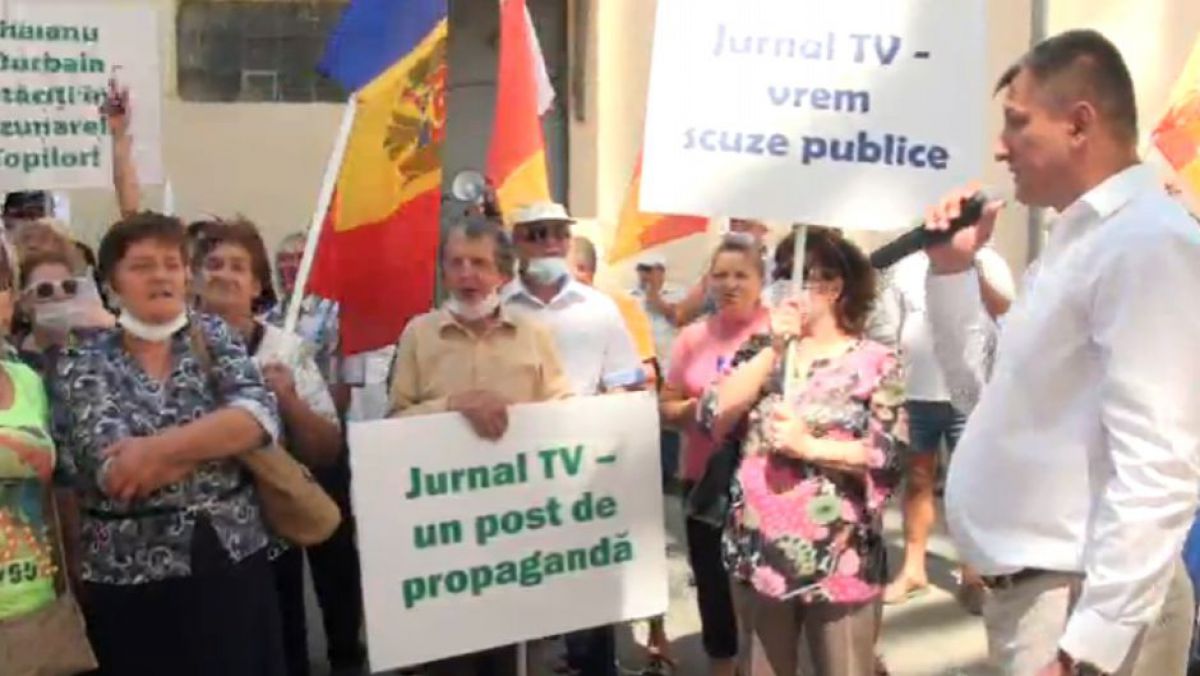 „Boicot JurnalTV”. Protestatarii pro-Shor cer sistarea emisiei postului de televiziune