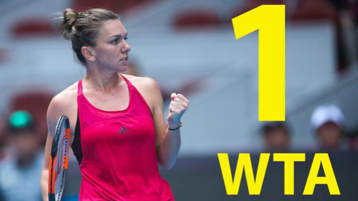 Breaking news în sportul românesc: Simona Halep a ajuns nr 1 mondial