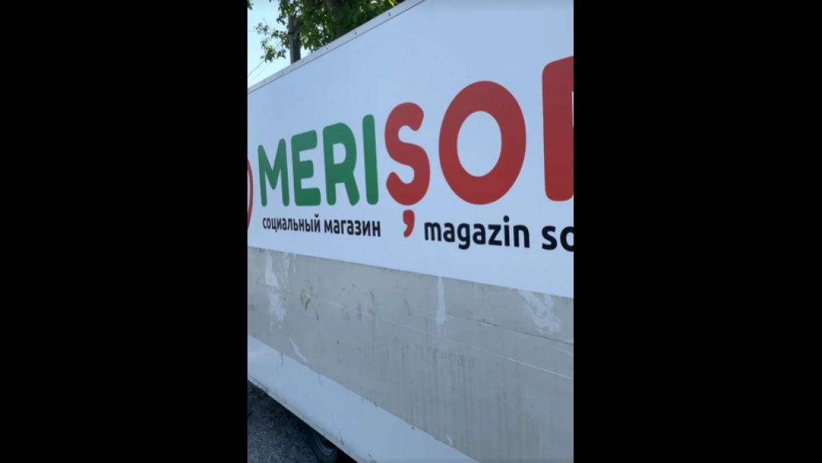 Butic alimentar Merișor, în apropiere de o secție de votare. Atenționarea făcută de Dumitru Alaiba: „Asta se numește agitație electorală” (VIDEO)