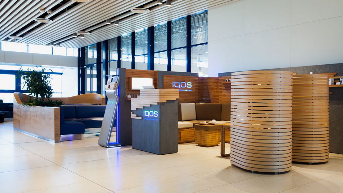 Călătoriile devin mai plăcute: în Aeroportul Chișinău a fost deschisă IQOS Lounge Zone