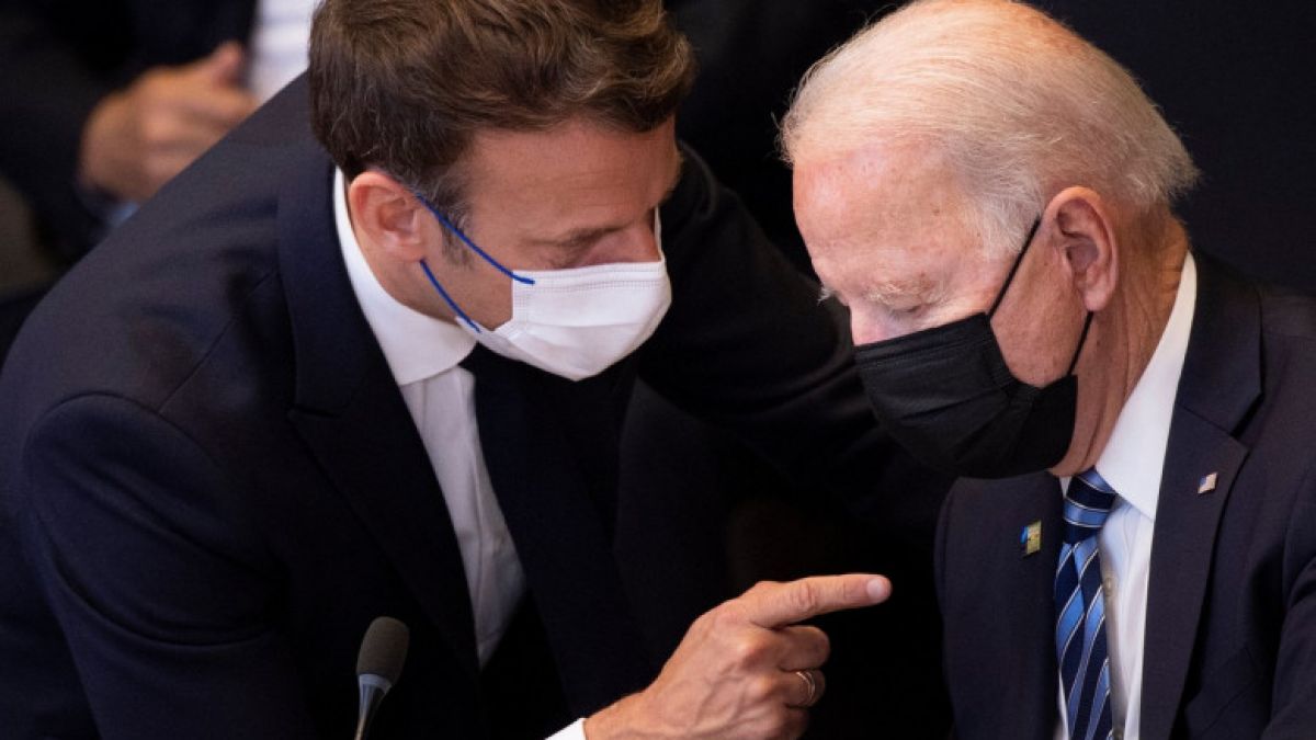 Când va avea loc prima întâlnire dintre Biden și Macron, după criza de la jumătatea lunii septembrie