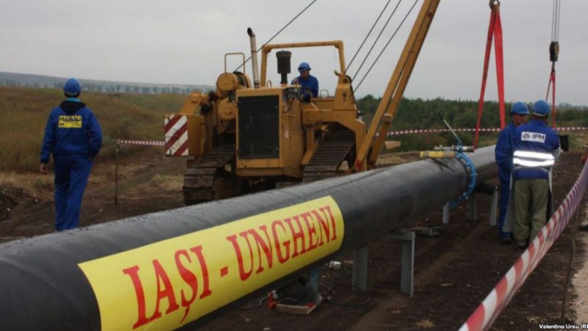 Candu: În august începe construcția tronsonului Ungheni-Chișinău a gazoductului Iași-Chișinău