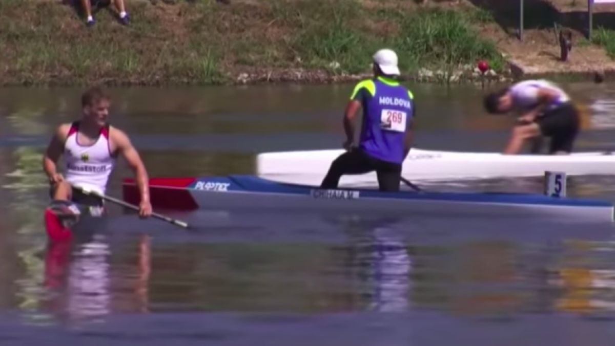 Canoistul Mihai Chihaia a devenit campion mondial printre juniori (VIDEO)