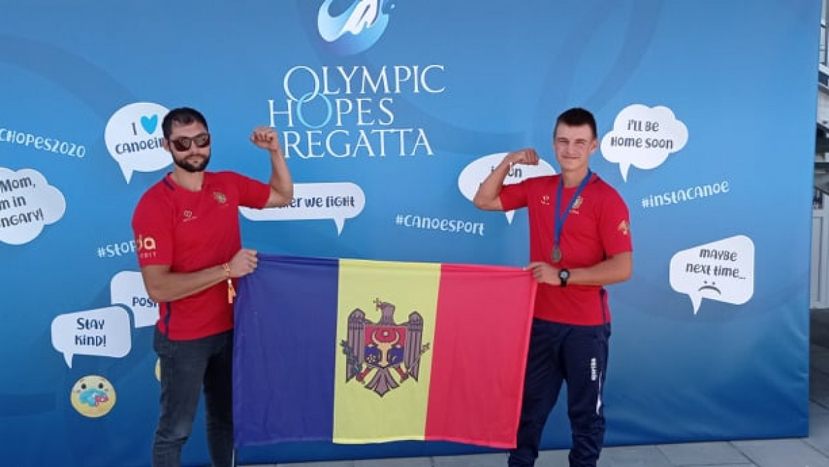 Canoistul moldovean Mihai Culceac a cucerit medalia de bronz la Mondialul U18