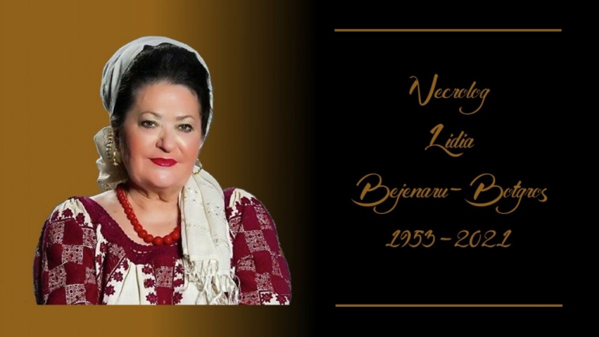 Cântăreața de muzică populară Lidia Bejenaru este petrecută pe ultimul drum