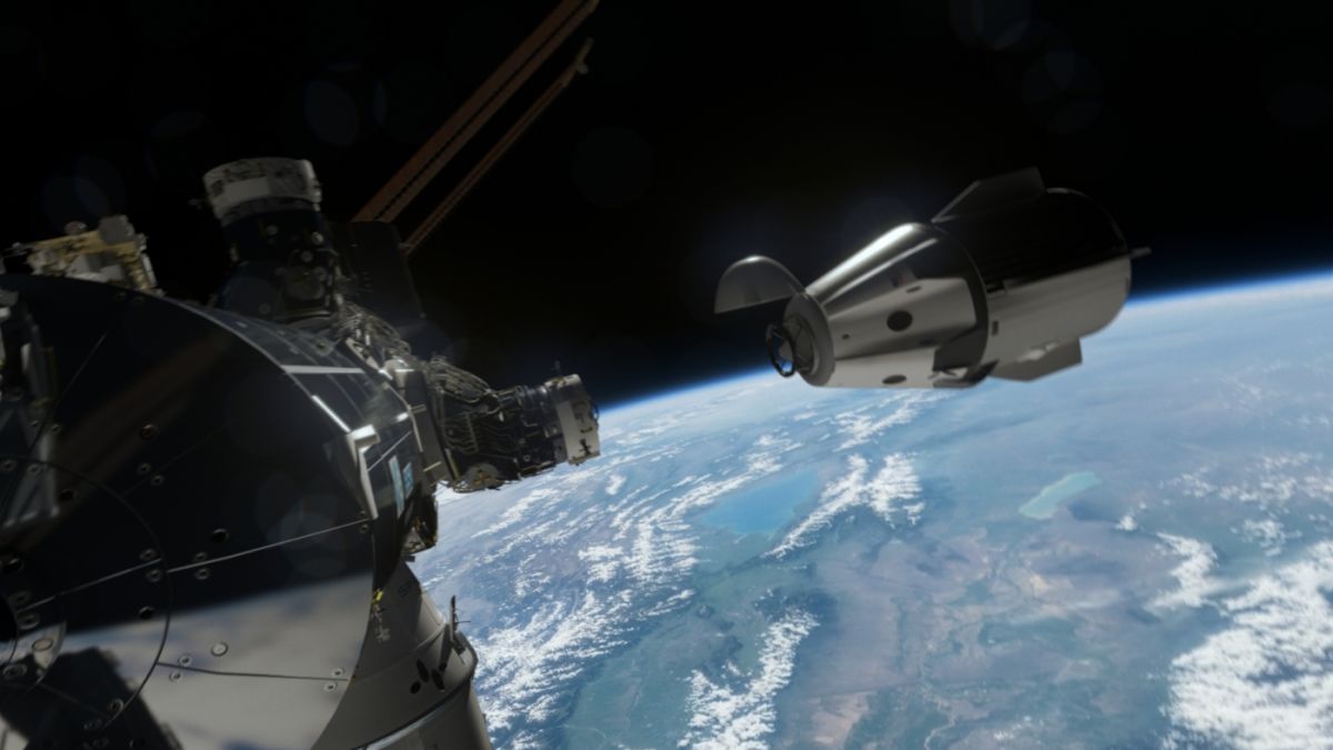 Capsula Crew Dragon s-a conectat la Staţia Spaţială Internaţională (LIVE)