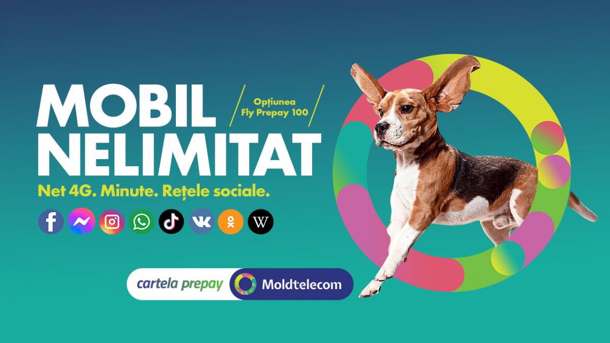 Cartela Prepay Moldtelecom e pur și simplu WOW