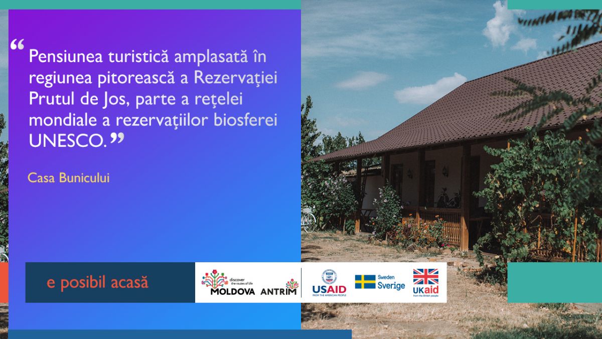 Casa Bunicului – o afacere de familie dedicată tradițiilor și turismului de experiență, în satul Pașcani. #EposibilACASĂ (FOTO)