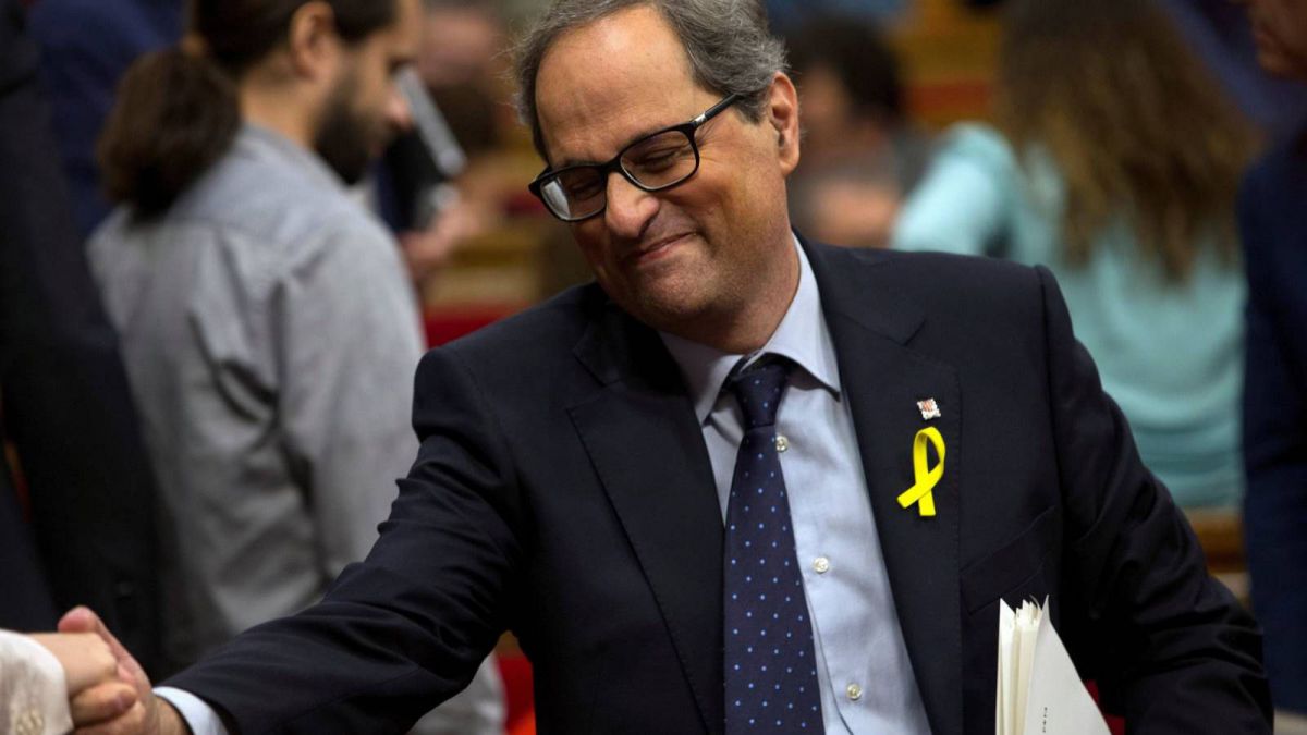 Catalonia are un nou premier după cinci luni de criză politică
