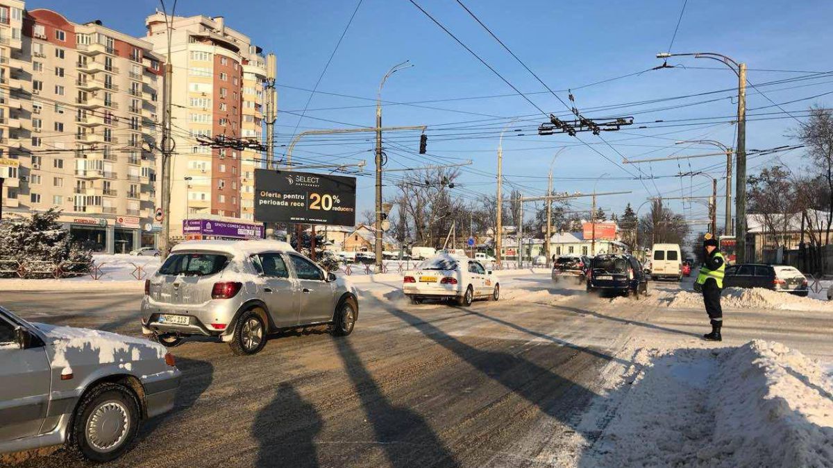 Câte accidente au avut loc în Republica Moldova în ultimele 24 de ore, potrivit Inspectoratului de Patrulare