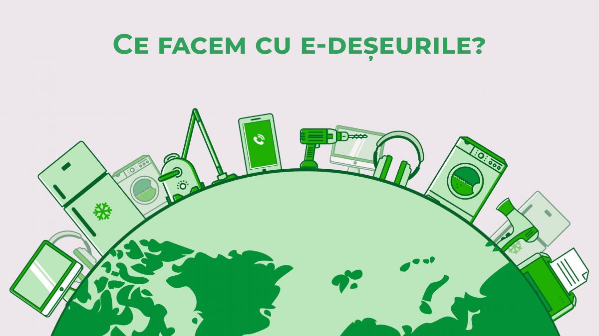 Soluții: Ce facem cu e-deșeurile? Primii pași spre soluționarea problemei, implementați în R. Moldova (VIDEO)