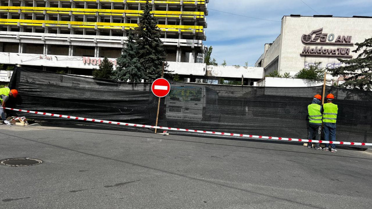 Ce se întâmplă la Hotelul Național? Chironda zice că a început demolarea, iar Primăria solicită implicarea agențiilor de stat din domeniu 