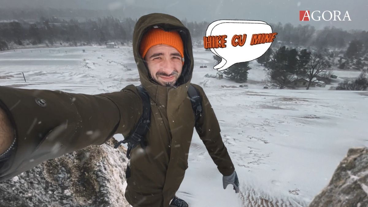 Exclusiv pentru cei deosebiți! Abonații AGORA tocmai au primit pe mail primul episod „Hike cu mine” cu Alex Gurdila (VIDEO)