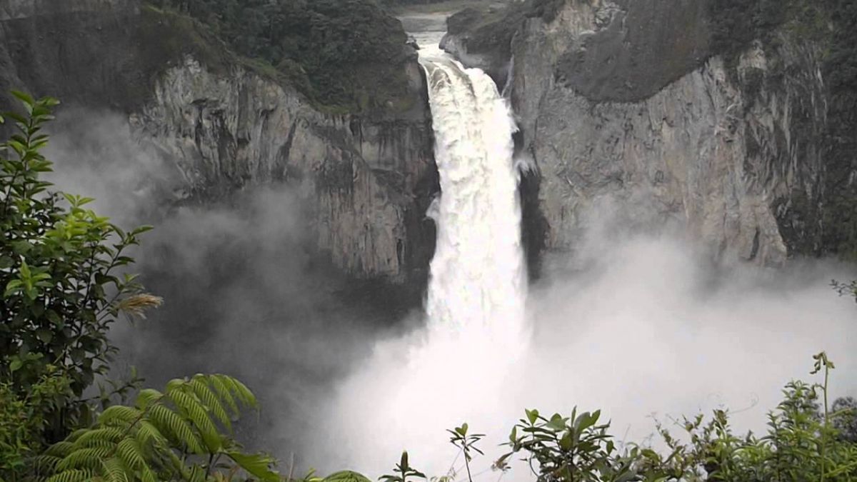 Cea mai mare cascadă din Ecuador a dispărut