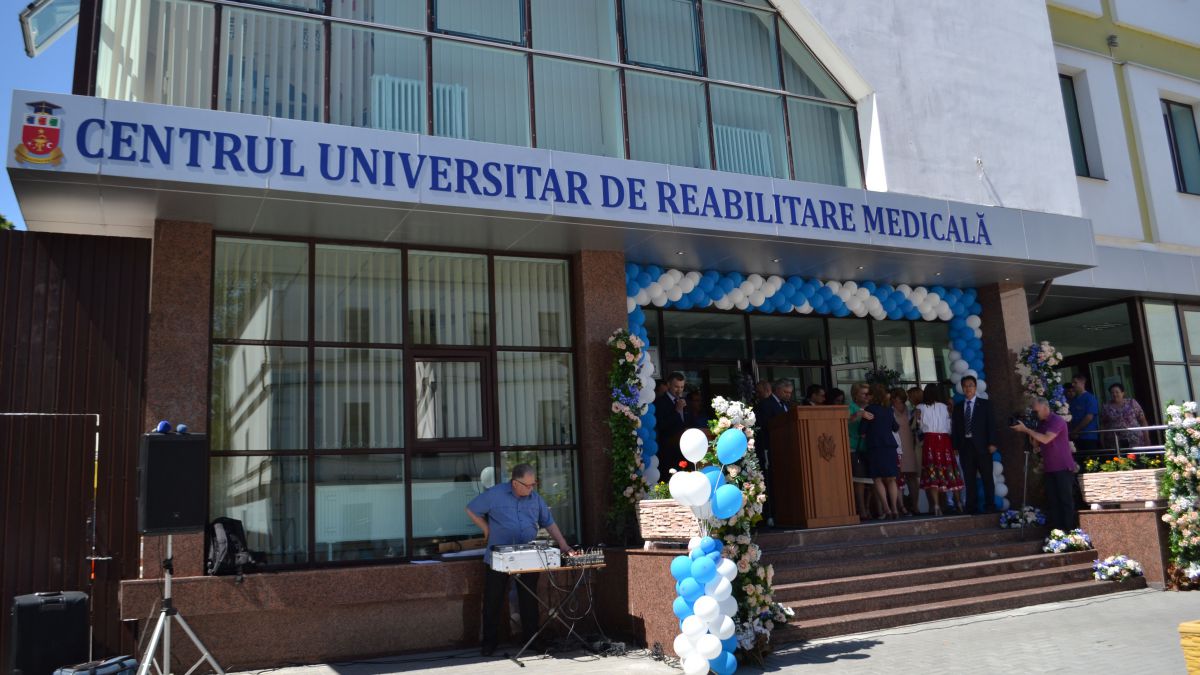 GALERIE FOTO. Centrul Universitar de Reabilitare Medicală, inaugurat la Chișinău