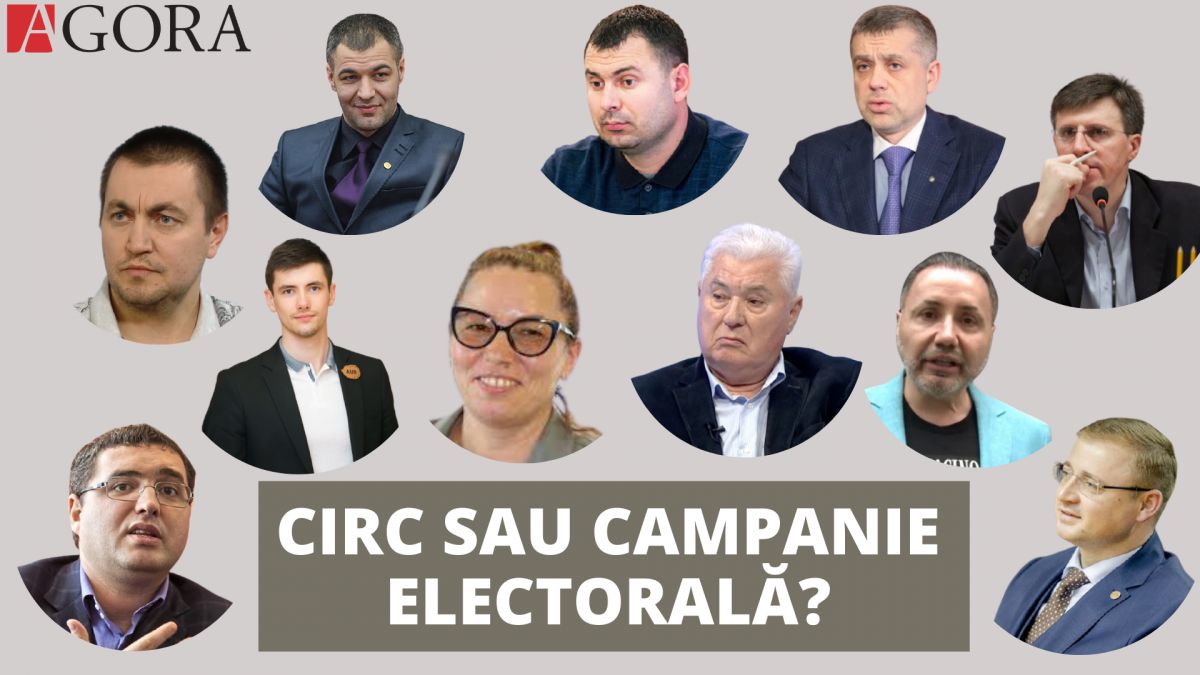 Circ sau campanie electorală? Cele mai memorabile momente ale pretendenților la fotoliile de deputat (VIDEO)