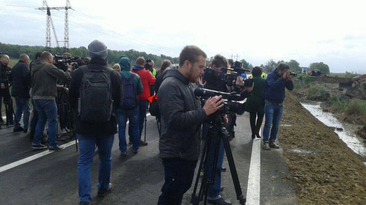 Circulația transportului pe autostrada „Odesa-Reni” a fost reluată