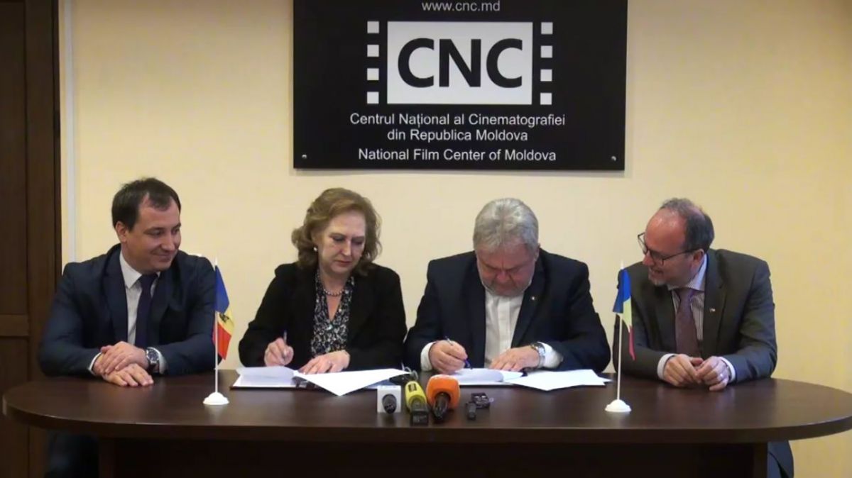 Centrele Naționale de Cinematografie din Moldova și România au semnat primul Acord de colaborare