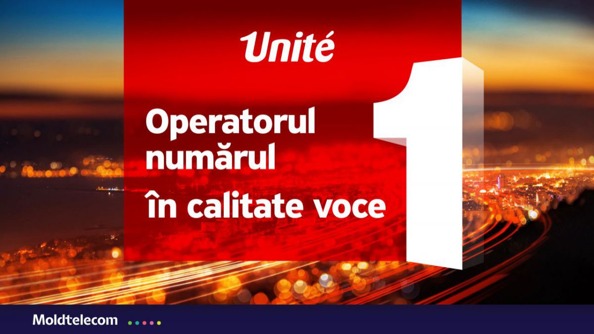 Unite - operatorul numărul 1 în calitate voce conform Systemics PAB