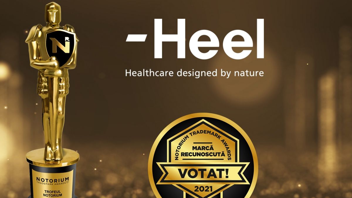 Compania -HEEL a fost decernată cu trofeul Notorium Trademark Awards, categoria Farmaceutică (FOTO)