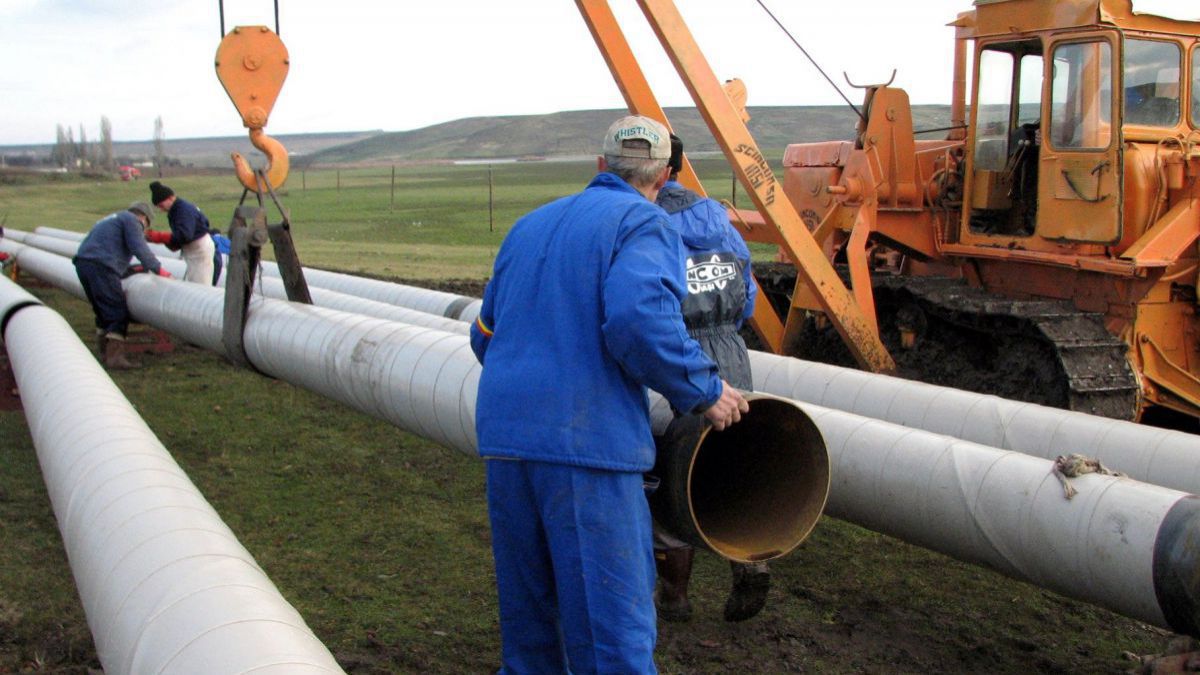 Construcția gazoductului Ungheni - Chișinău, finanțată din bugetul de stat cu 60 de mln. de lei