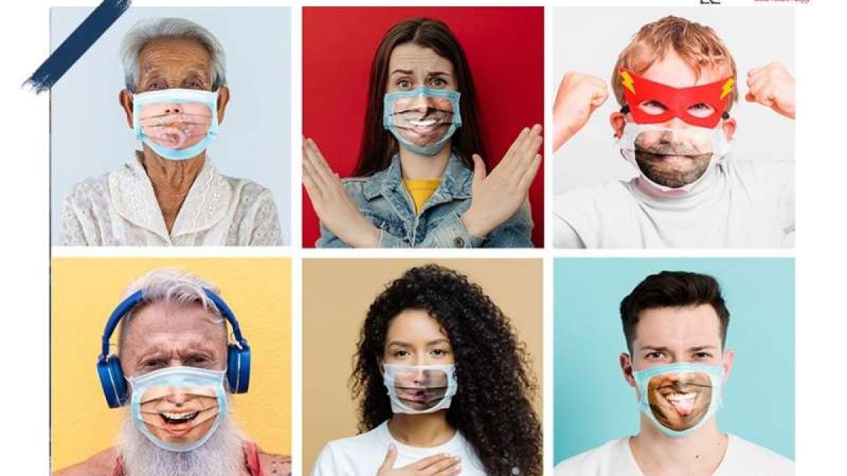 Coronavirus: O companie franceză comercializează măşti pe care este imprimat zâmbetul posesorului