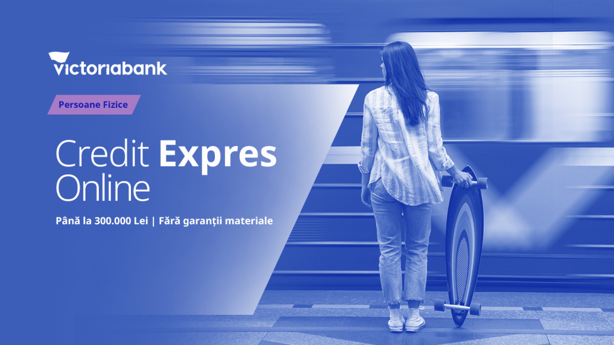Credit 100% Online – Creditul Expres de la Victoriabank