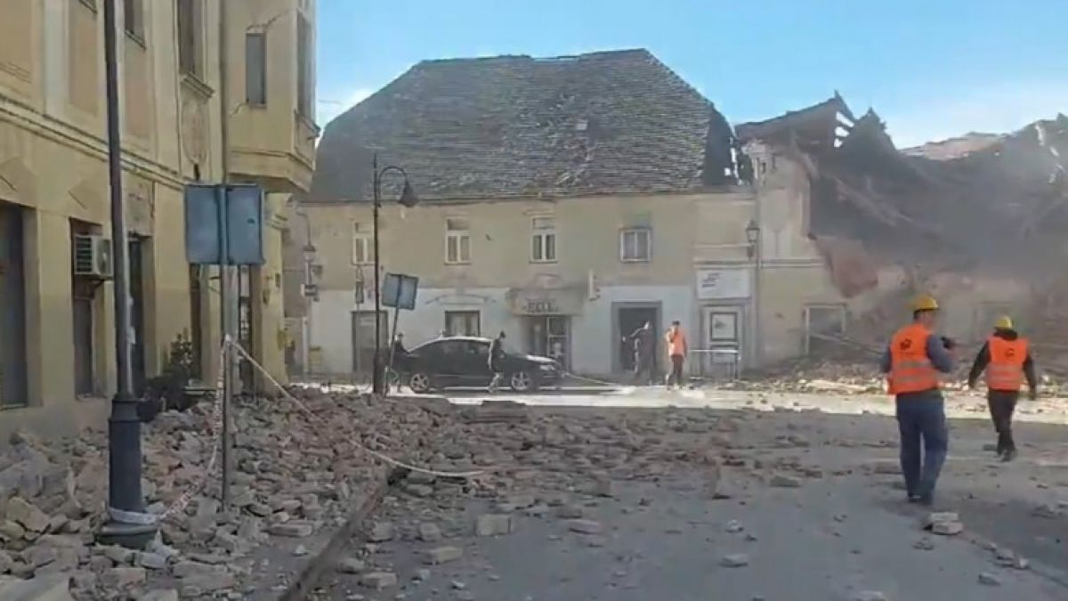 Croaţia, zguduită repetat: Două cutremure s-au produs în dimineața de miercuri