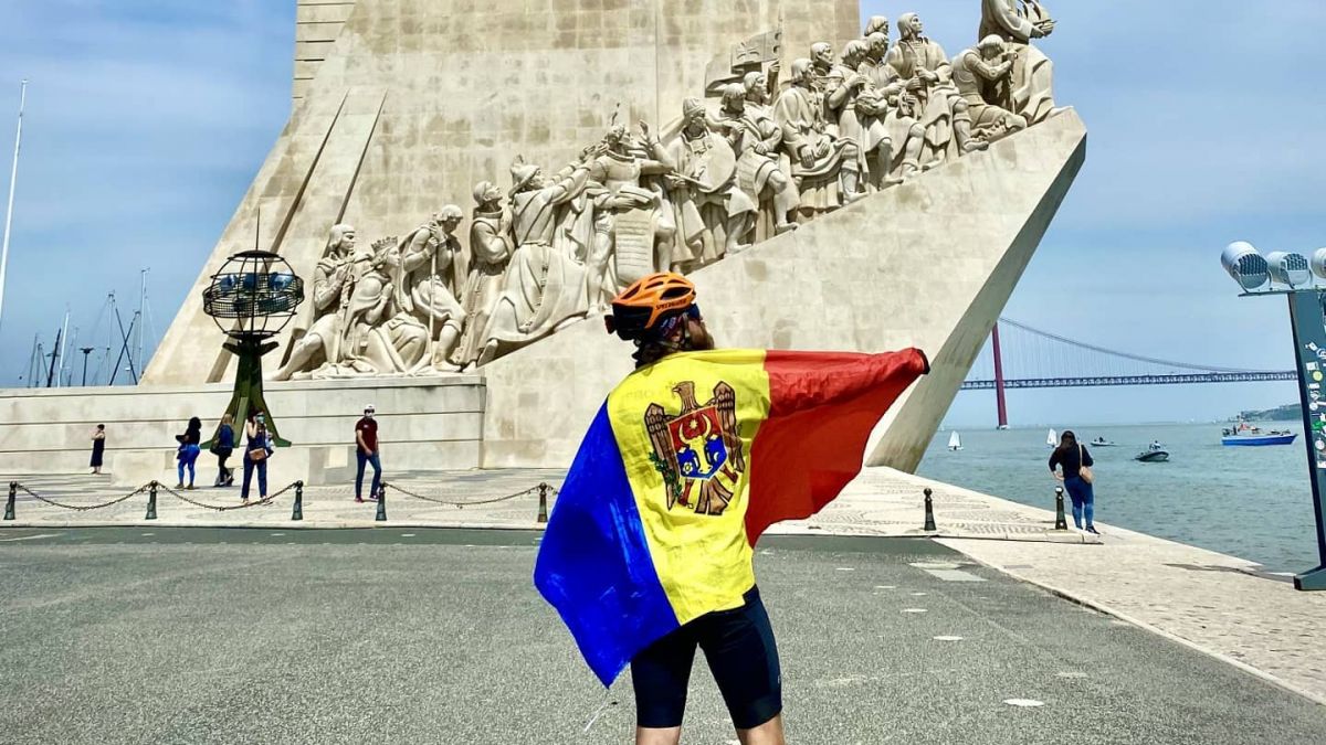 Cu bicicleta, prin lume. Moldoveanul Ștefan Gîncu și-a încheiat aventura: „Această călătorie nu a fost despre locuri, dar mai mult despre oameni”