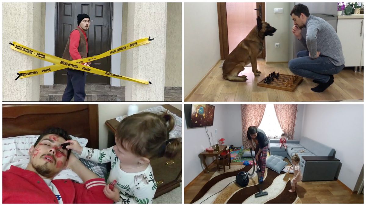 Cum stau acasă membrii Comedy Zebra Show? Demonstrație umoristică pe ritmuri muzicale (VIDEO)
