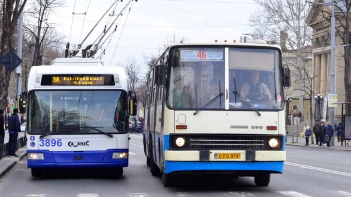 Cum va circula transportul public din capitală începând cu ziua de sâmbătă